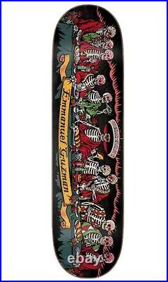 2021 Santa Cruz Emmanuel Guzman Dining With The Dead/Last Supper Skateboard Deck