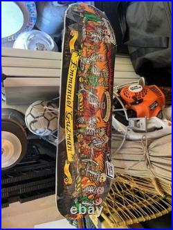 2021 Santa Cruz Emmanuel Guzman Dining With The Dead/Last Supper Skateboard Deck