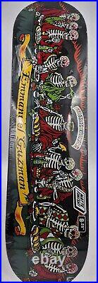 2021 Santa Cruz Emmanuel Guzman Dining With The Dead/Last Supper Skateboard Deck