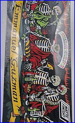 2021 Santa Cruz Emmanuel Guzman Dining With The Dead/Last Supper Skateboard Deck