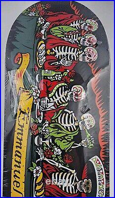 2021 Santa Cruz Emmanuel Guzman Dining With The Dead/Last Supper Skateboard Deck