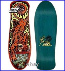 2021 Santa Cruz Steve Alba SALBA Tiger Matte Finish Reissue Skateboard Deck