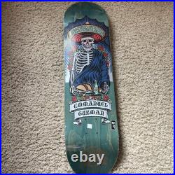 2022 Santa Cruz Emmanuel Guzman Dine with Me Pro Model Skateboard Deck 8.27 New