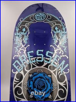 2022 Santa Cruz Eric Dressen Rose Crew Shaped Skateboard Skate Deck 9.3