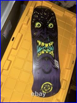2022 Santa Cruz Rob Roskopp Face Purple Reissue Skateboard Deck Jim Phillips Art