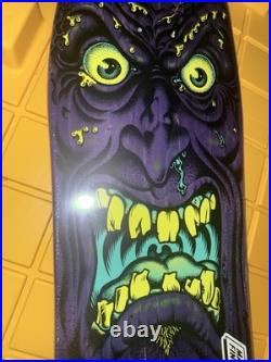 2022 Santa Cruz Rob Roskopp Face Purple Reissue Skateboard Deck Jim Phillips Art