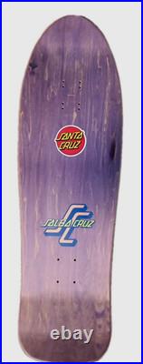 2022 Santa Cruz Salba Reissue/ Green Baby Skateboard Deck