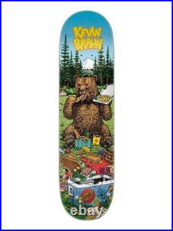 2022 Santa Cruz Skateboards Kevin Braun Great Outdoors Everslick Pro Deck 8.25
