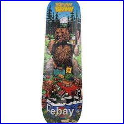 2022 Santa Cruz Skateboards Kevin Braun Great Outdoors Everslick Pro Deck 8.25