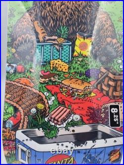 2022 Santa Cruz Skateboards Kevin Braun Great Outdoors Everslick Pro Deck 8.25