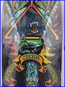 2023 Natas Kaupas Panther Lenticular Skateboard Deck Santa Cruz x SMA 10x30