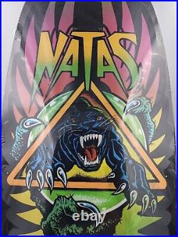 2023 Natas Kaupas Panther Lenticular Skateboard Deck Santa Cruz x SMA 10x30