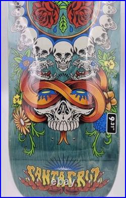 2023 Santa Cruz Eric Dressen Rose Crew 3 Skateboard Deck Pitchgrim Artwork 9.3
