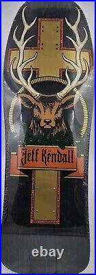 2024 Santa Cruz Jeff Kendall Jagermeister Deer Reissue Skateboard Deck 10x30