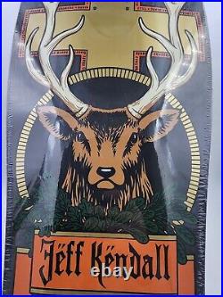 2024 Santa Cruz Jeff Kendall Jagermeister Deer Reissue Skateboard Deck 10x30