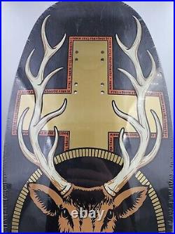 2024 Santa Cruz Jeff Kendall Jagermeister Deer Reissue Skateboard Deck 10x30