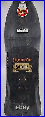 2024 Santa Cruz Jeff Kendall Jagermeister Deer Reissue Skateboard Deck 10x30