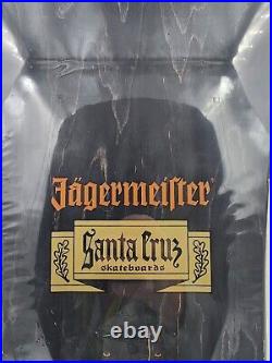 2024 Santa Cruz Jeff Kendall Jagermeister Deer Reissue Skateboard Deck 10x30