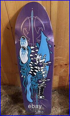 2024 Santa Cruz Keith Meek Pinstripe Slasher Skateboard Deck Limited Release 9