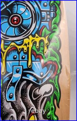 2024 Santa Cruz Rob Roskopp Face 3 Skateboard Deck Shaped Reissue Natural 10x30