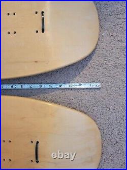 31 X 9.5 Vintage Powell Peralta Blank Deck Santa Cruz Lot of 2 NOS Skateboards