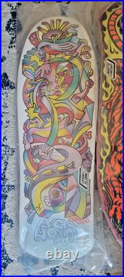 4 Santa Cruz Decks Hosoi Salba Roskopp Grabke