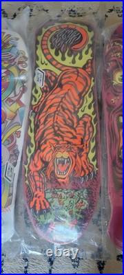 4 Santa Cruz Decks Hosoi Salba Roskopp Grabke