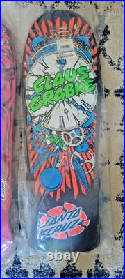 4 Santa Cruz Decks Hosoi Salba Roskopp Grabke
