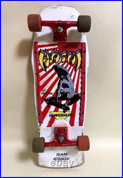 80's santacruz christian HOSOI original vintage skateboard deck