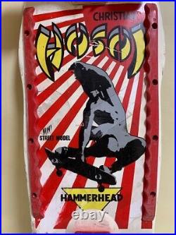 80's santacruz christian HOSOI original vintage skateboard deck