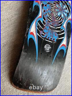 80s vintage used SANTA CRUZ JOHN LUCERO skateboard from Japan