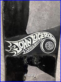 80s vintage used SANTA CRUZ JOHN LUCERO skateboard from Japan