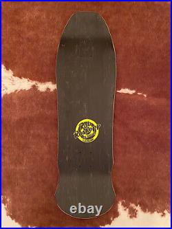 9.5 x 31 Rob Roskopp Face Reissue Purple Santa Cruz Skateboard Deck