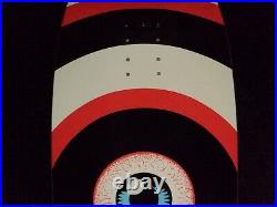 9.62x31.54 Santa Cruz Roskopp Target Eye Re-Issue Deck