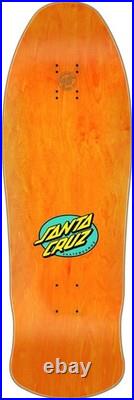 9.9in Rob Roskopp Face Two Reissue Santa Cruz Skateboard Deck