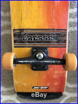 90s Eric dressen Tribal Skateboard Deck Santa Cruz Vintage Independent Anodized