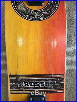 90s Eric dressen Tribal Skateboard Deck Santa Cruz Vintage Independent Anodized