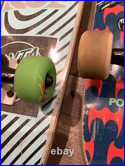 A lot of three skateboards Santa Cruz Powell Peralta panda complete