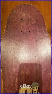 Airbourne Peanut Brown Skateboard Deck vintage rare powell vision santa cruz