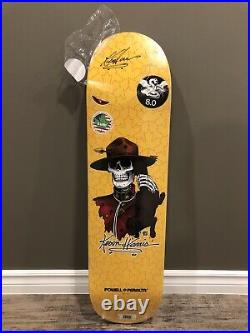 Autographed Powell Peralta Kevin Harris Skateboard Deck Santa Cruz Tony Hawk