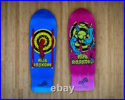 BUNDLE TWO ROB ROSKOPP TARGETS 1 and 3 Santa Cruz Vintage Skateboard Decks