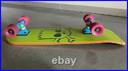 Bart Simpson Cruiser Skateboard, Factory Complete, Santa Cruz Slightly Used