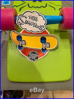 Bart Simpson Santa Cruz Skateboard Brand New Sealed