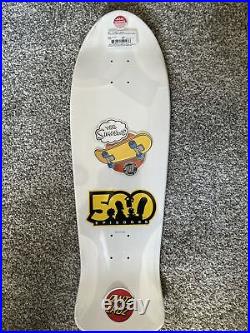 Bart Simpson Santa Cruz Slasher Skateboard Deck #408/500 Limited Edition RARE