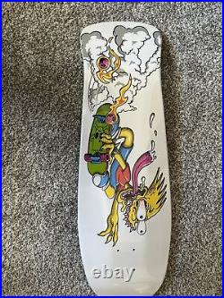 Bart Simpson Santa Cruz Slasher Skateboard Deck #408/500 Limited Edition RARE