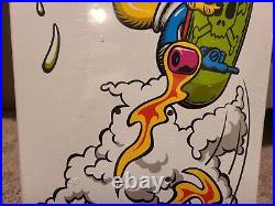 Bart Simpson Santa Cruz Slasher Skateboard Deck #443/500 Limited Edition RARE