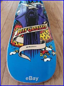 Black Label Jeff Grosso Demon Emergency Skateboard Deck Santa Cruz Jim Phillips