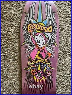 Jeff Grosso skateboard Sticker  Black Label Santa Cruz Jester Ragdoll 