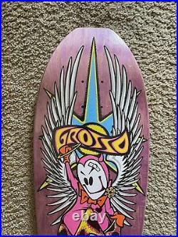 Black Label skateboard Jeff Grosso Forever deck rare santa cruz powell peralta