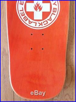 Blacl Label Jeff Grosso Demon Emergency Skateboard Deck Santa Cruz Jim Phillips